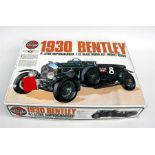 An airfix 1930 Bentley 1/12 scale model kit,