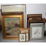 A large quantity of pictures, prints and paintings