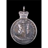 A Queen Elizabeth II Royal Warrant Holders Association Medal named to A.D. Andrews