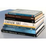 A quantity of Chinese porcelain and art reference books.
