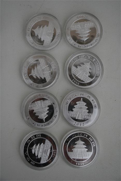 A boxed set of thirty Chinese medallions, 1983 to 2014. Condition Report 1989 through to 2014 (26 - Image 4 of 18