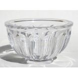 An Orrefors glass bowl, 24cms (9.5ins) diameter. Condition Report good condition, age scratching