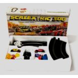 A Scalextric 300 model racing set, boxed.