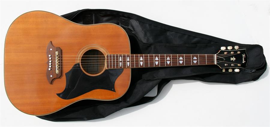 A Japanese Terada, model no. FW943 acoustic guitar (copy of a Gibson). - Image 2 of 2