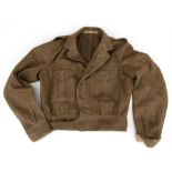A Battle Dress jacket, size no. 11.