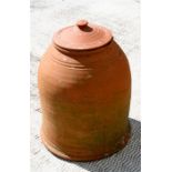 A terracotta rhubarb forcer, 51cms (20ins) high.