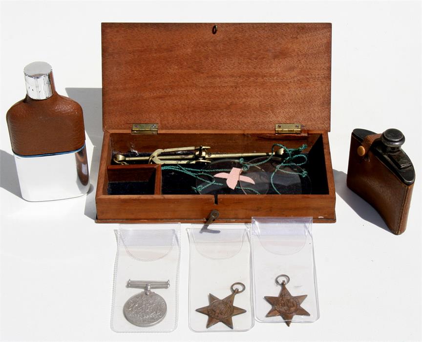 A WWII medal group to include the Defence Medal, 1939-1945 Star and the France & Germany Star; two