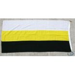 An original cotton flag to the Malaysian State of Perak. 84cms by 182cms (33ins by 72ins)