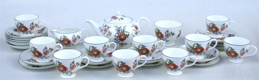 A Wedgwood 'Philippa' pattern tea service.