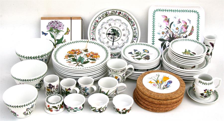 A large quantity of Portmeirion Botanic Garden pattern dinnerware, to include dinner plates, storage - Image 2 of 3