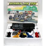 A Scalextric 200 electric model racing set.