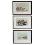 Spencer W Tart (b1942), three limited edition prints - 'Five Camels', 'Diriyah' and 'Ladies Suk',