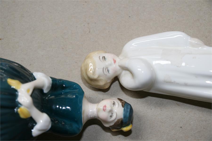 Seven Royal Doulton figures to include 'Amanda' HN2996; 'Cherie' HN2341; 'Kirsty' HN3213; ' - Image 2 of 2