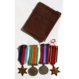 A WW2 Prisoner of War Pay Book and medals. The Soldiers Service & Pay Book is named to 7649829 WJG