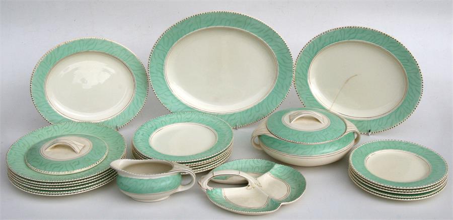 A Burleigh Ware part dinner service; together with a pink Poole Pottery part tea service; and - Image 3 of 3