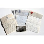 A quantity of WW2 letters written by NZ4310820 Sergeant M.D. Mead of 12 Squadron Royal New Zealand