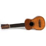 A Jose Alvarez ukulele, 51cms (20ins) long.