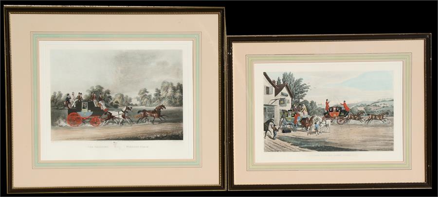 Reeve, R.G. (1803-1889) - The Taglioni Windsor Coach - published by J. Watson, 1837, hand coloured