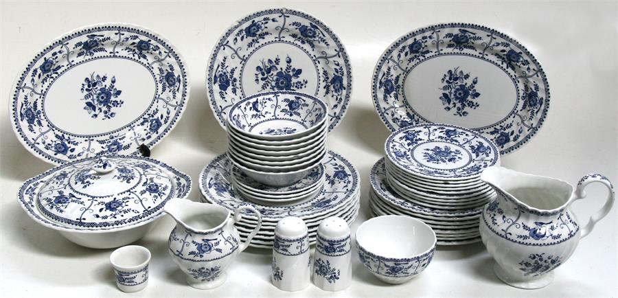 A Wedgwood Malabar pattern part dinner & tea service; together with a Johnson Brothers Indies - Image 3 of 3