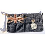 An original cloth Blue Ensign flag from the Royal Yorkshire Yacht Club. 28cms (11ins) by 60cms (23.