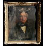 Early 19th century school - Portrait of a Gentleman - oil on canvas, framed, 61 by 66cms (24 by