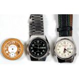 Two gentleman's West End Watch Company wristwatches; together with a West End Watch Company watch