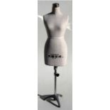 A Daiming No. B2 miniature dressmakers mannequin, 72cms (28.5ins) high.