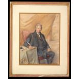 George Richmond (1809-1896) - Portrait of a Seated Gentleman - signed & dated 1839 lower right,