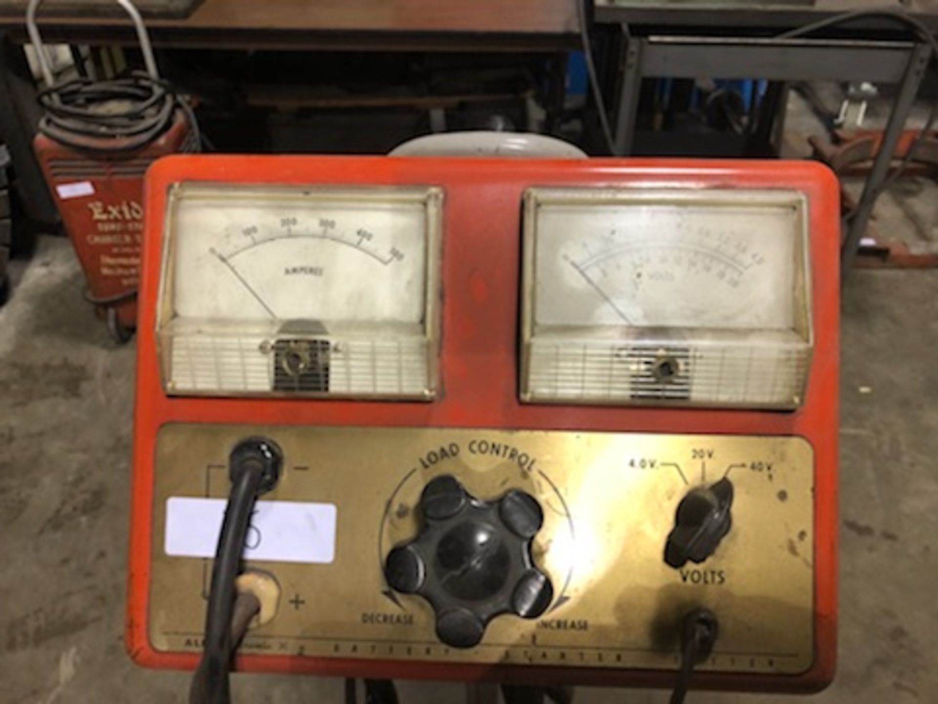 VINTAGE PORTABLE VOLTAGE/AMPERES TESTER - Image 2 of 2