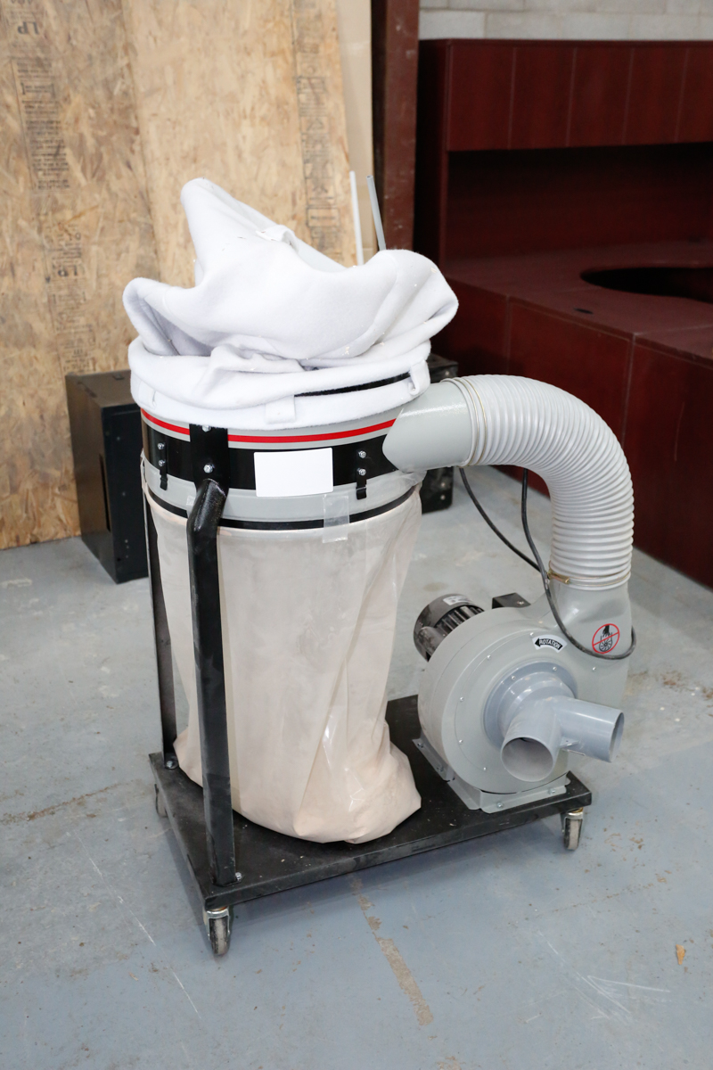 STEEL CITY TOOL WORKS SINGLE BAG DUST COLLECTOR MOD. 65200, 120 VOLTS