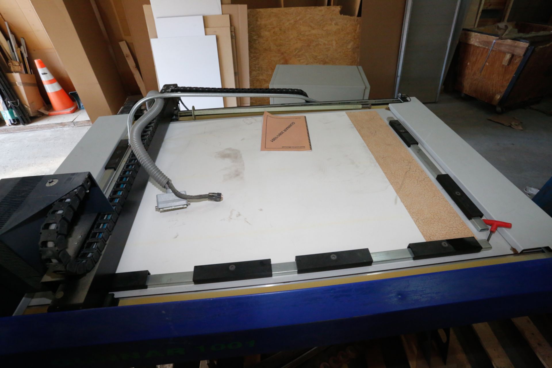 GUNNAR CNC MAT CUTTER / DECOUPEUSE MOD. 1001, 32" X 40" CAP, S/N: 1001031, 115 VOLTS - Image 4 of 5