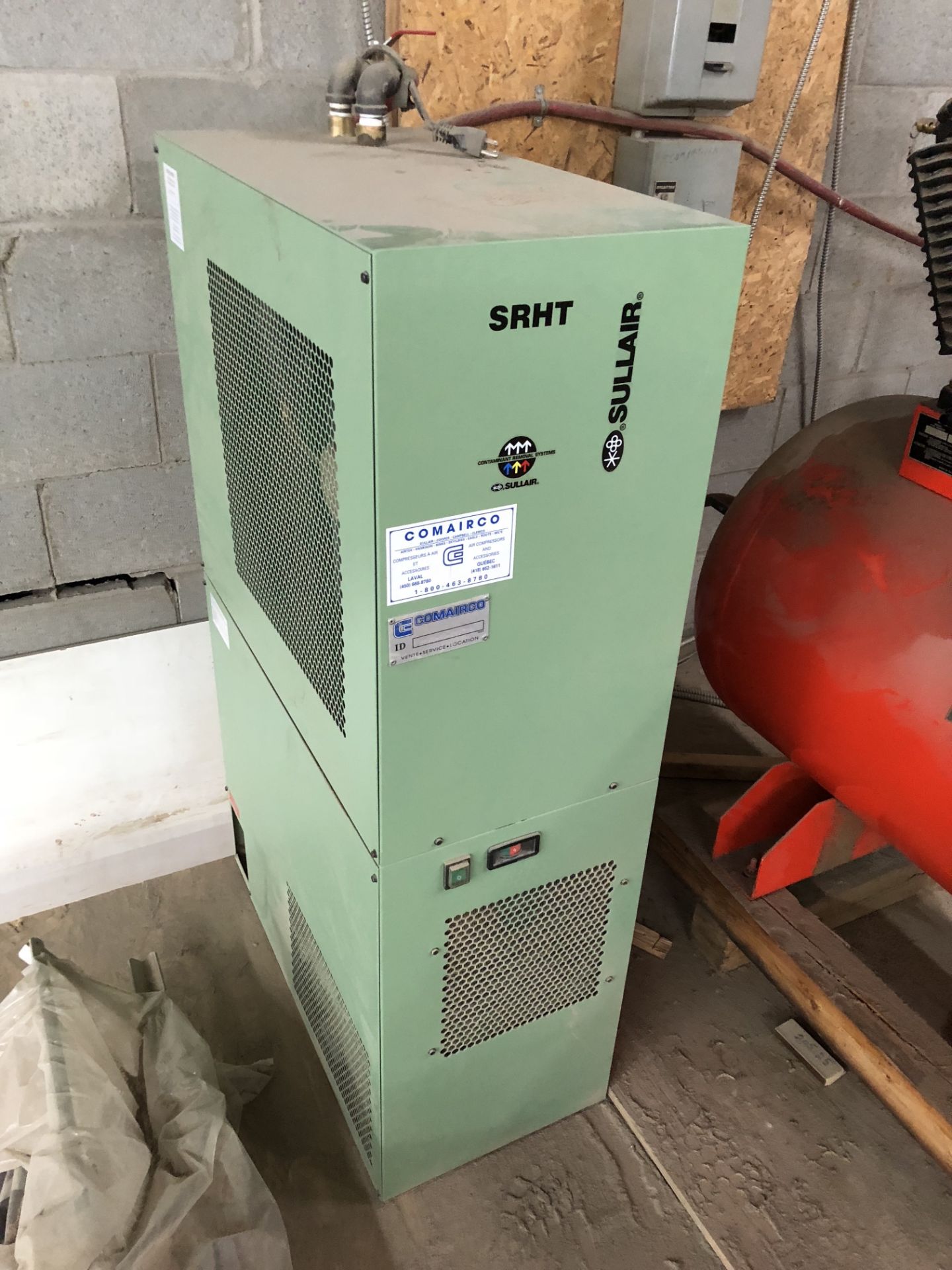 SULLAIR AIR DRYER MOD. SRHT 50-090733 / ASSECHEUR D'AIR SULLAIR MOD. SRHT 50-090733