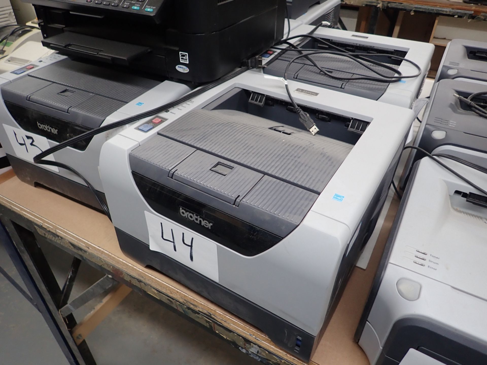 LOT OF (2) BROTHER PRINTERS / LOT DE (2) IMPRIMANTES BROTHER