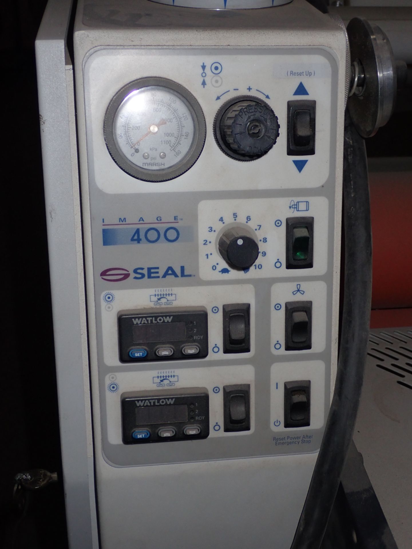 SEAL IMAGE 400 LAMINATOR MOD. IT-400, 120/240 VOLTS, 40" WIDE MATERIAL CAP., S/N: 52U4001435 W/ - Image 5 of 5