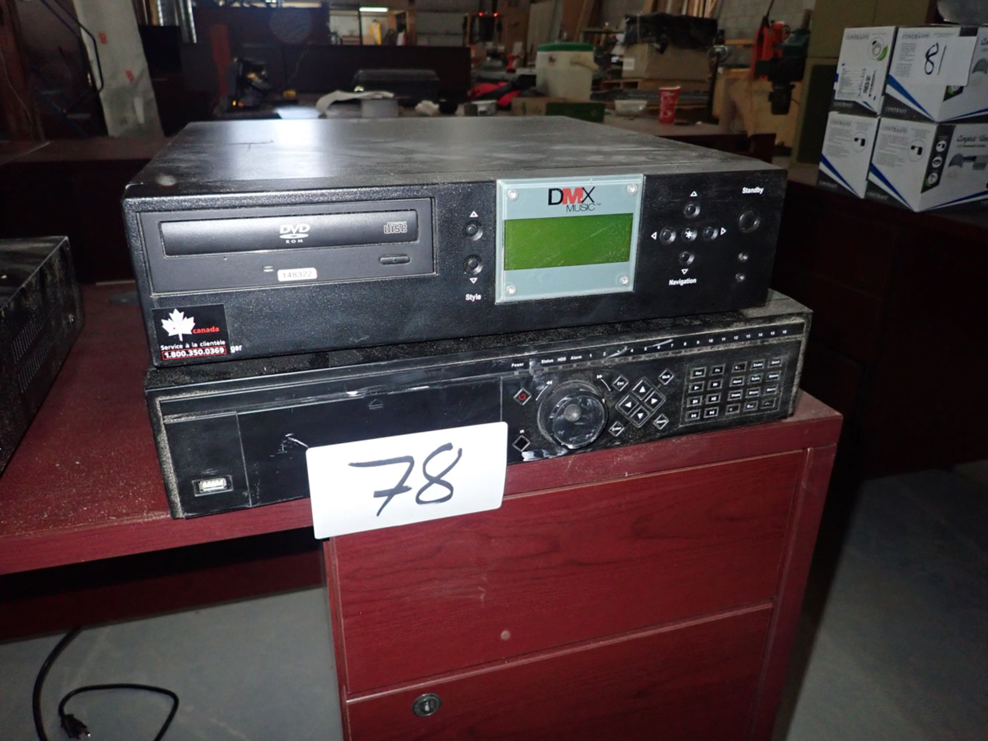 (2) DIGITAL VIDEO RECORDERS