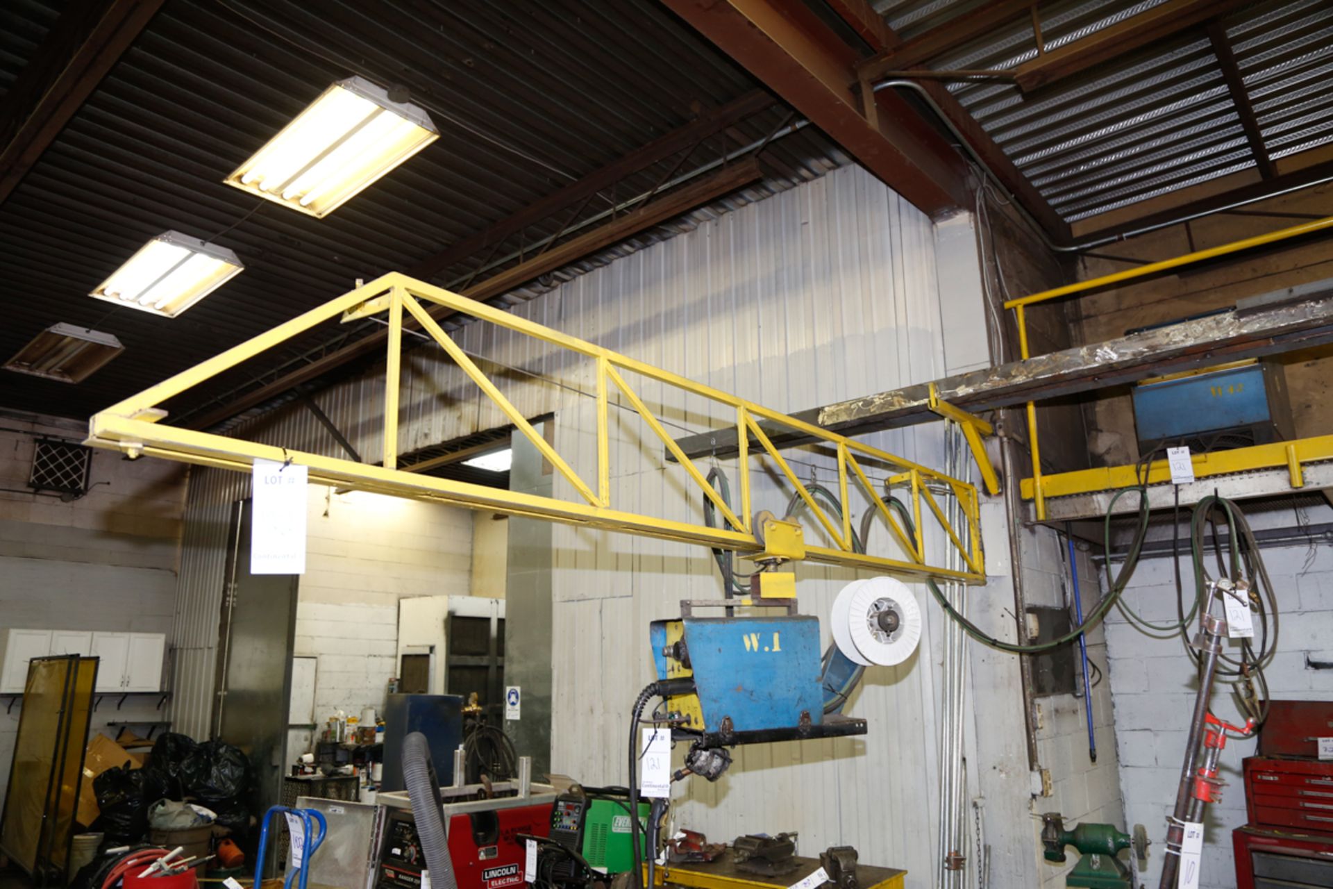 WELDING BOOM / POTENCE POUR SOUDEUSE