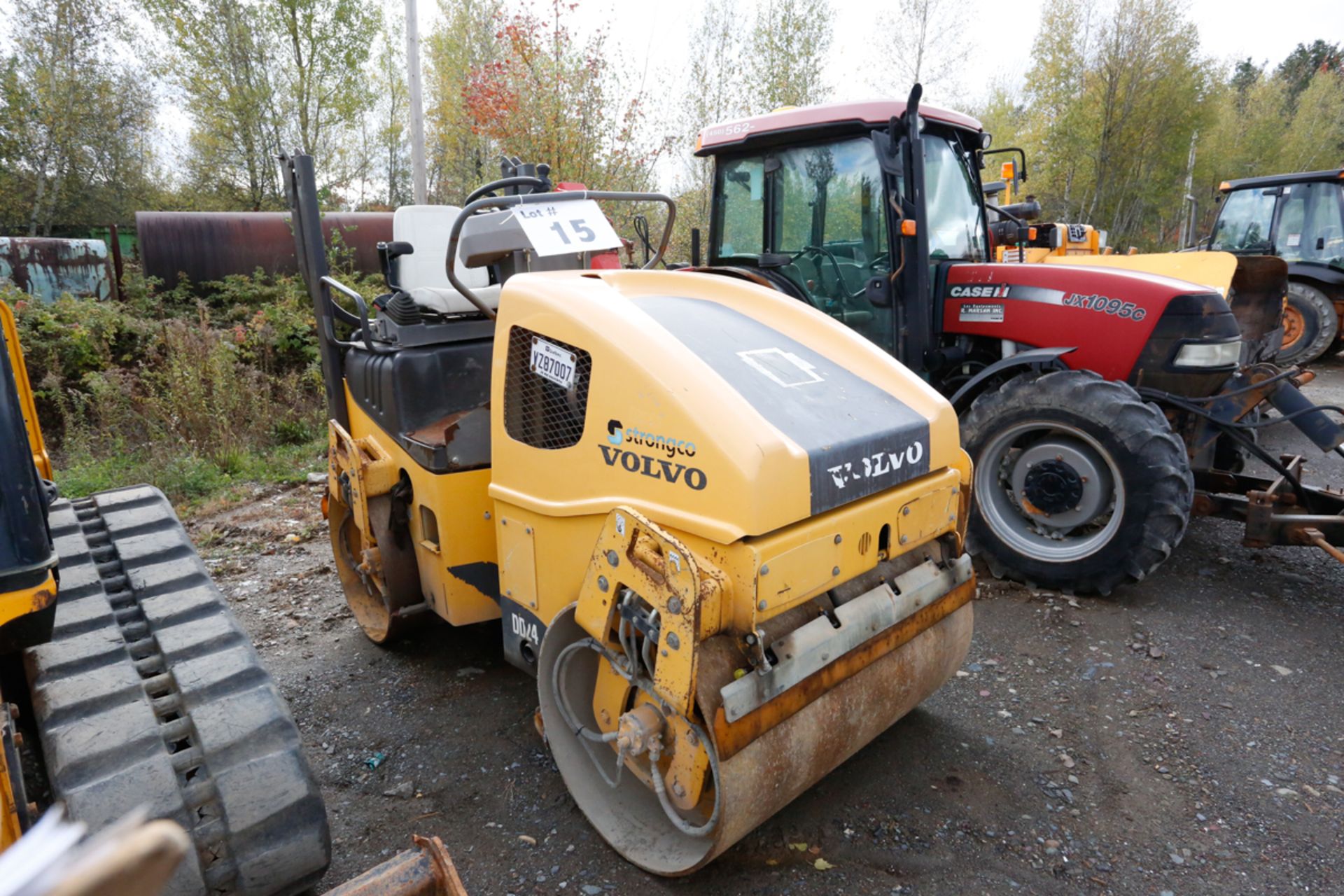 ROULEAU COMPACTEUR VOLVO DD24, S/N: 198902 (2008)