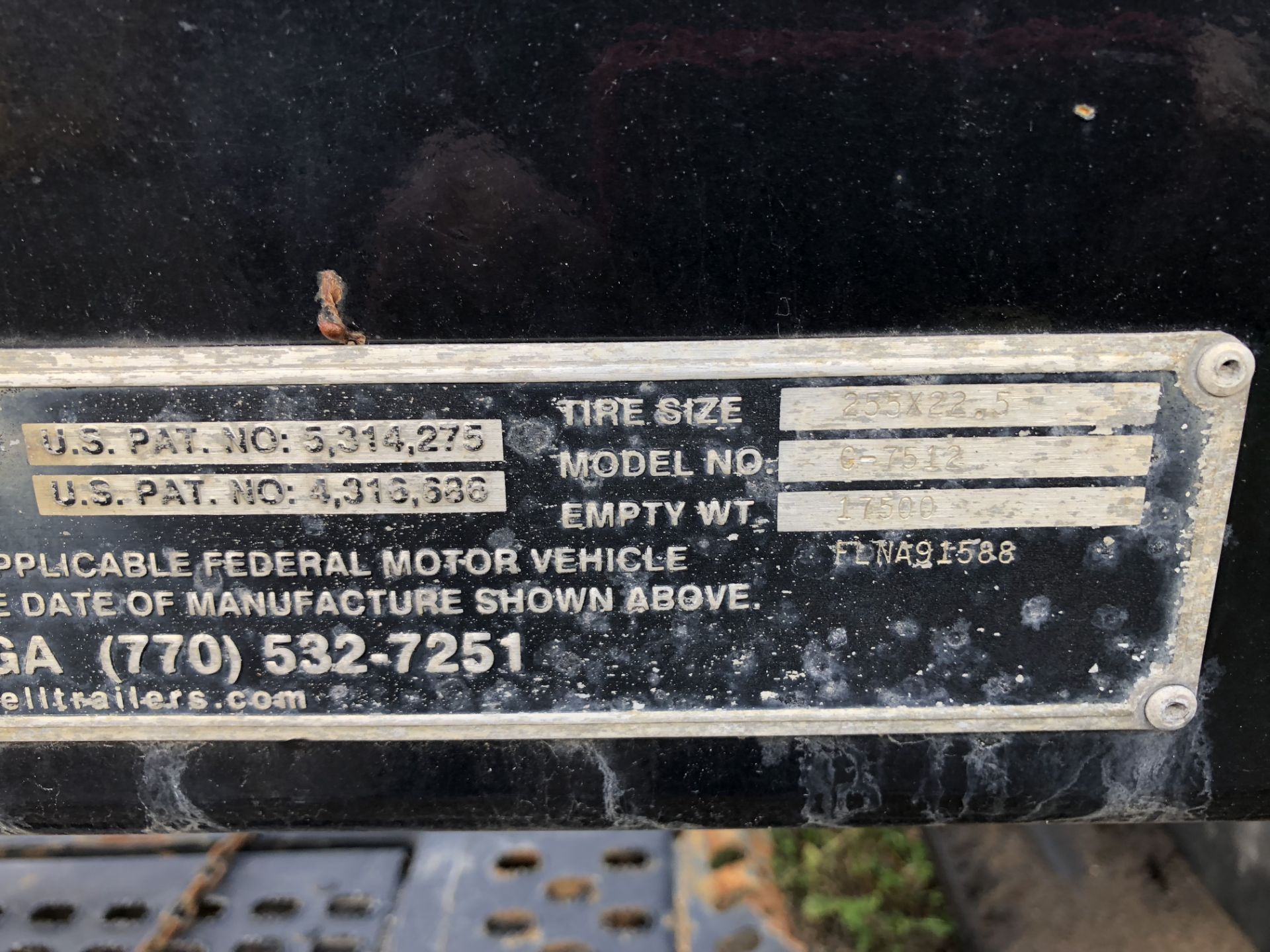 REMORQUE A VEHICULE COTTREL MODEL C-7512, CAPACITE 7 VEHICULES, S/N: 5E0A0144686188301 (2008) - Image 6 of 6