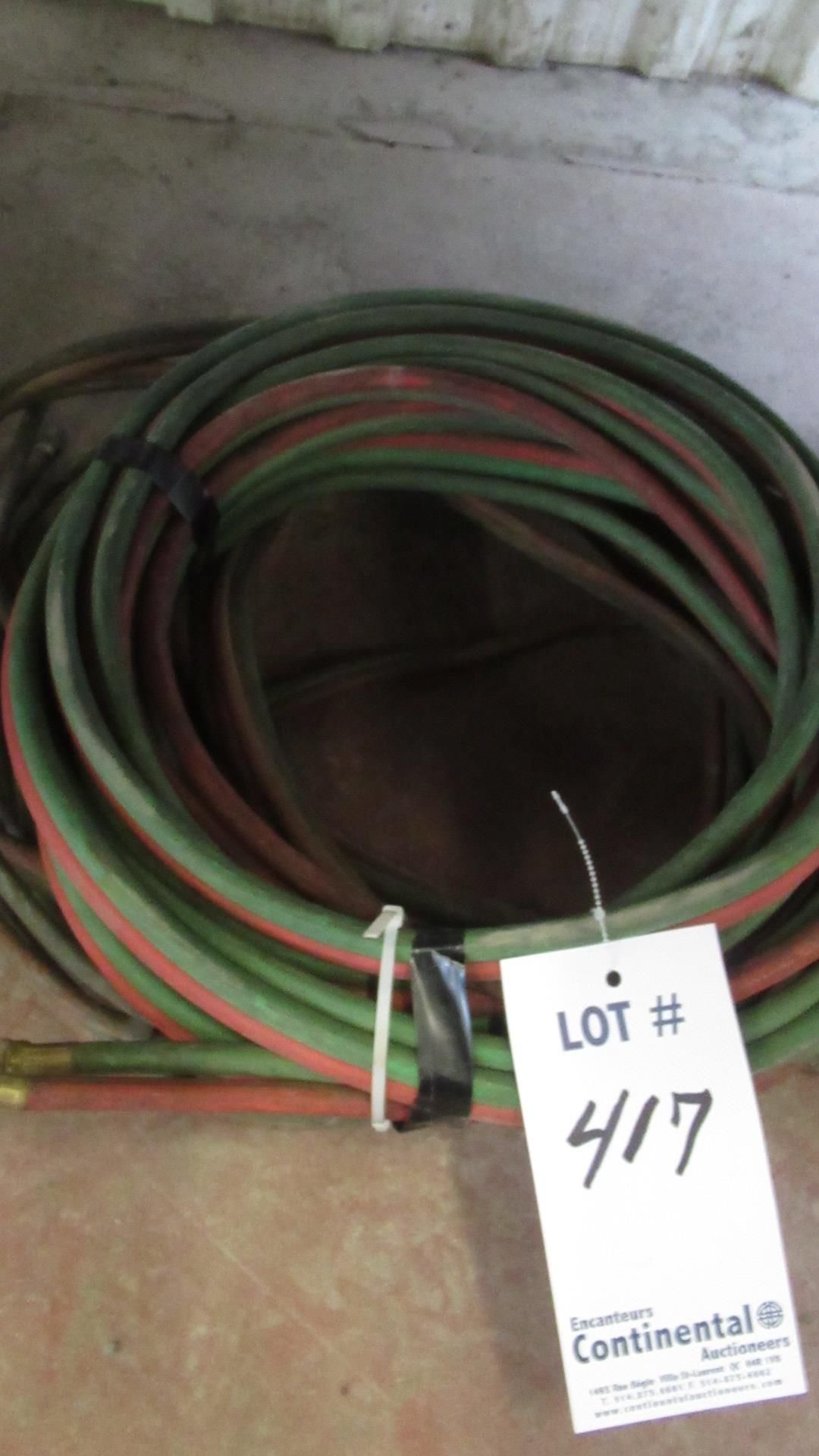 LOT OF ASSORTIS WELDING HOSES / TUYAUX DE SOUDURE ASSORTIS