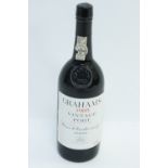 A 1985 bottle of Graham's vintage port