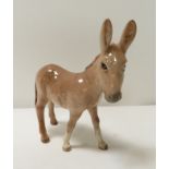 A Beswick figure of a donkey