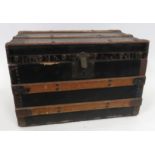 A travelling trunk by WM Parks, Eastbourne