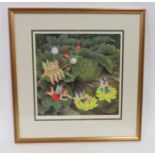 Beryl Cook (1926 - 2008) - Fairies & Lillies, signed limited edition colour print 383/650, 40.5cm