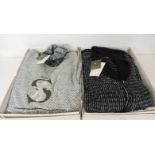 Two boxed Harrods Scarlatti jumpers, with original labels & prices