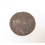 William III - Sixpence 1696, Bristol marks to centre of bust otherwise vf/ef