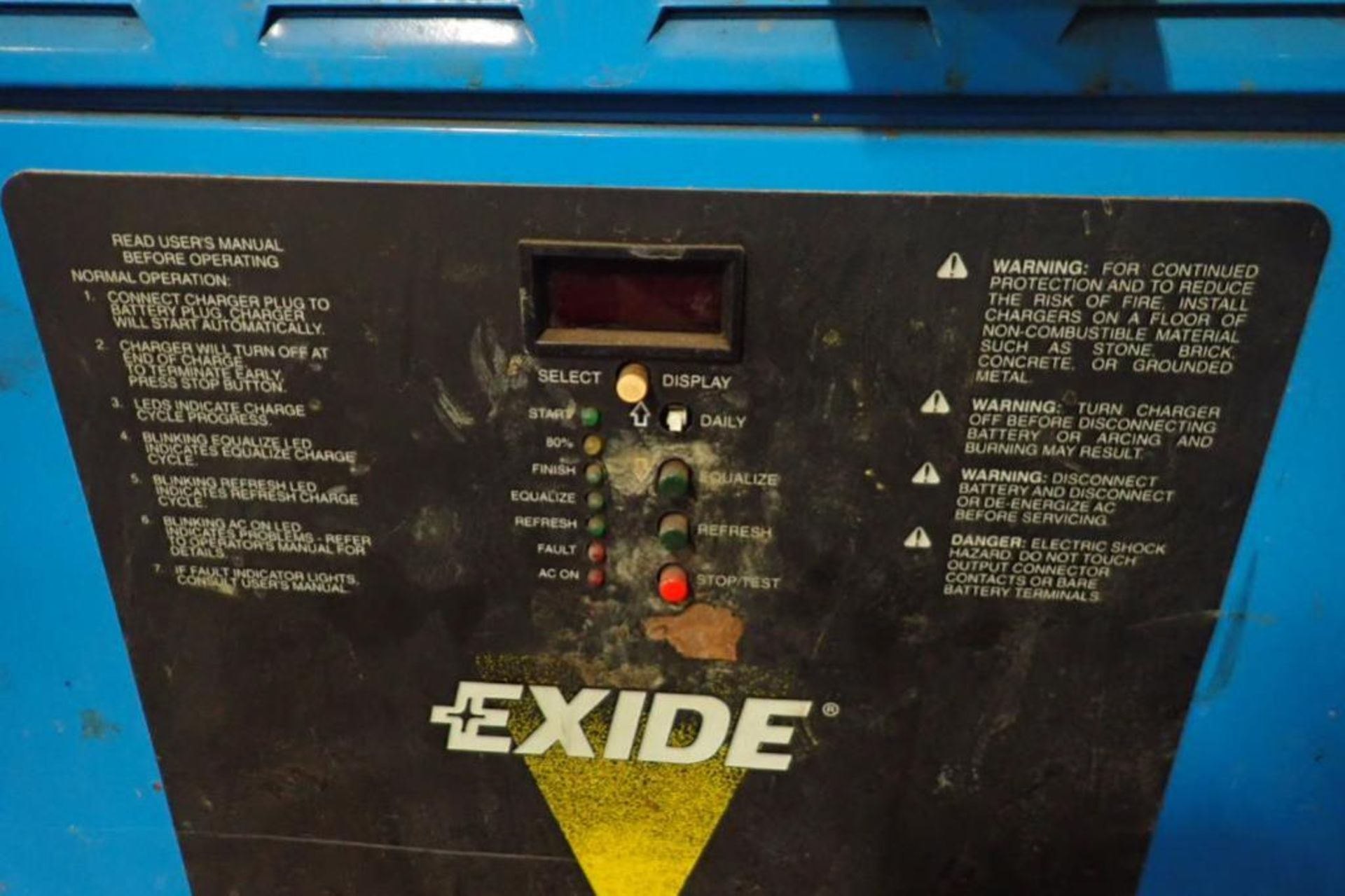 Exide 48 volt charger, Model D3E-24-950B ** Rigging Fee: $150 ** - Image 4 of 4