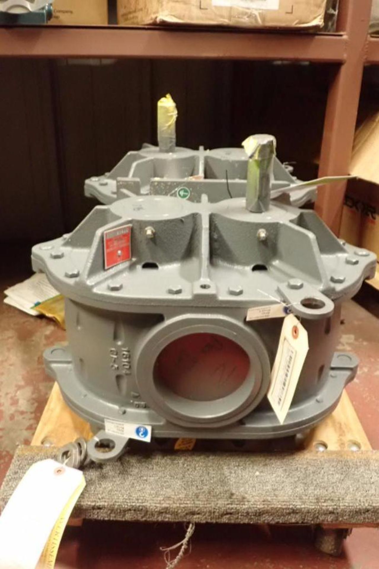 (2) rebuilt Westinghouse rotary lobe blowers ** Rigging Fee: $10 ** - Image 3 of 4