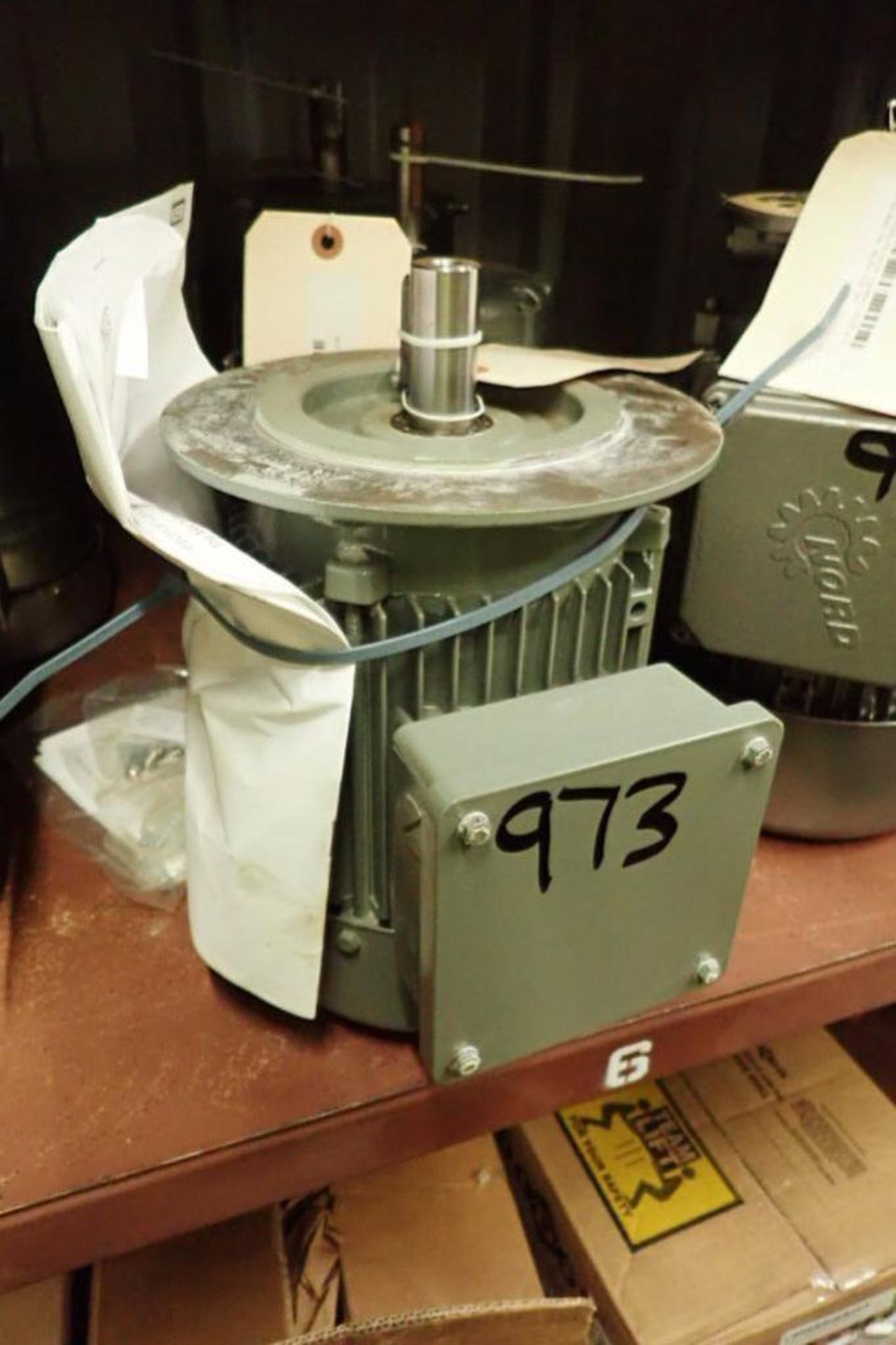 (9) assorted electric motors, 1 hp to 3 hp, several new ones ** Rigging Fee: $25 ** - Image 13 of 17