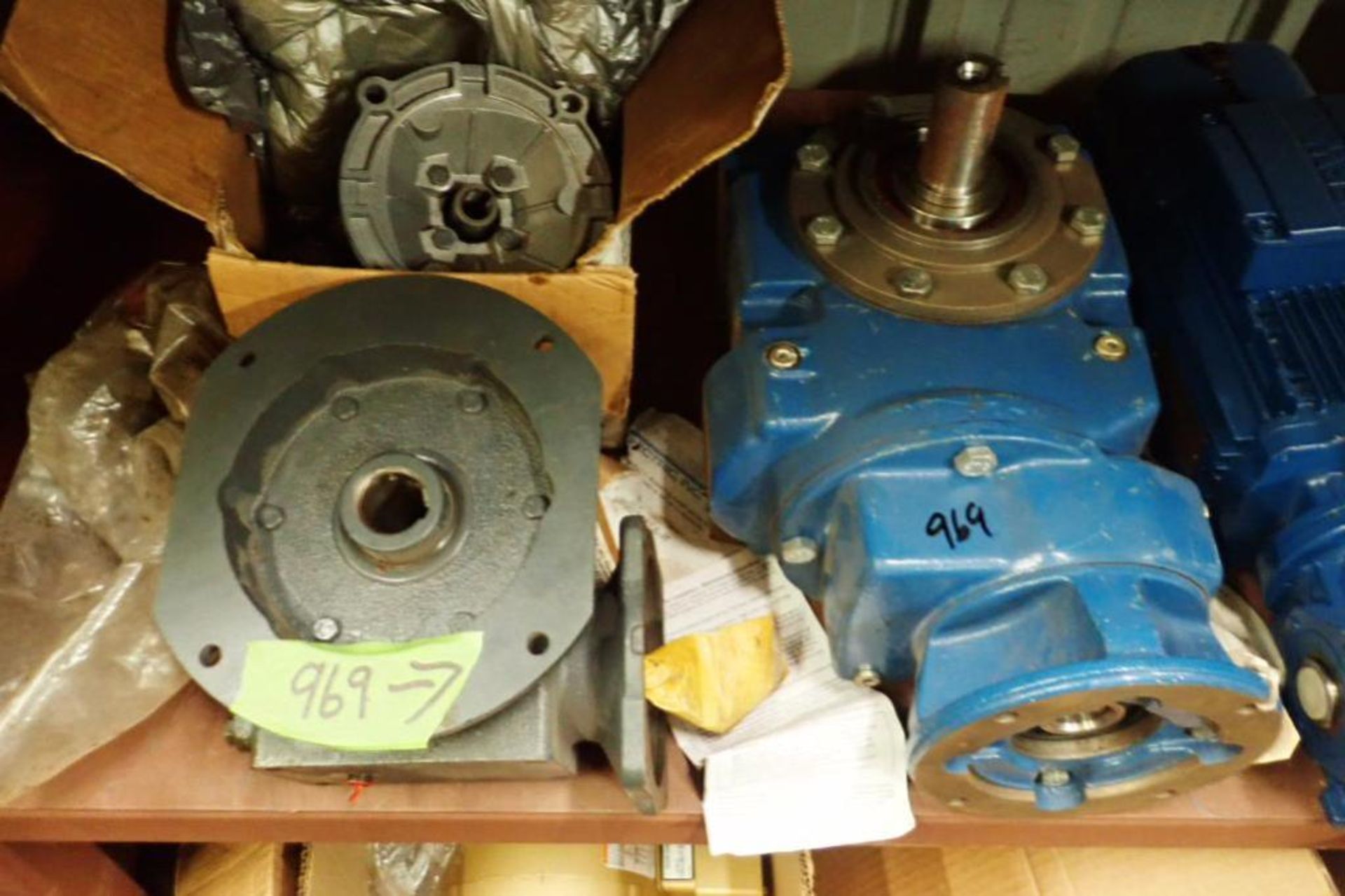(15) assorted, gear reducers, and motors ** Rigging Fee: $25 ** - Image 2 of 9