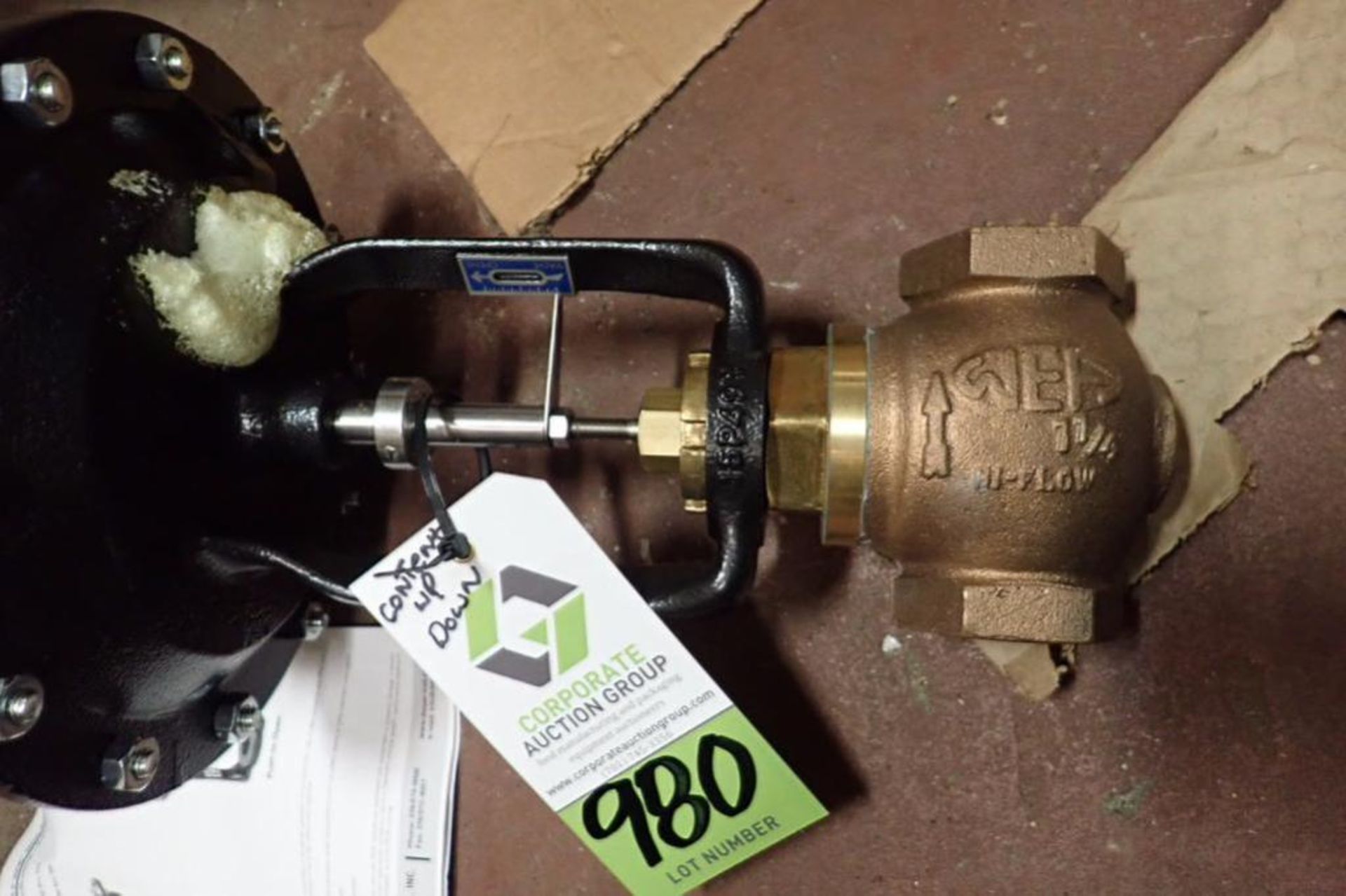 Unused WE Anderson air operated hi-flow valve actuator, 1.25 in. ** Rigging Fee: $10 ** - Image 4 of 4